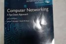 计算机网络教科书(Computer  Networking)，35元。