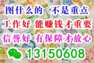 适合你的才是好工作，千余工作，总有一款适合你。微信咨询：13150608